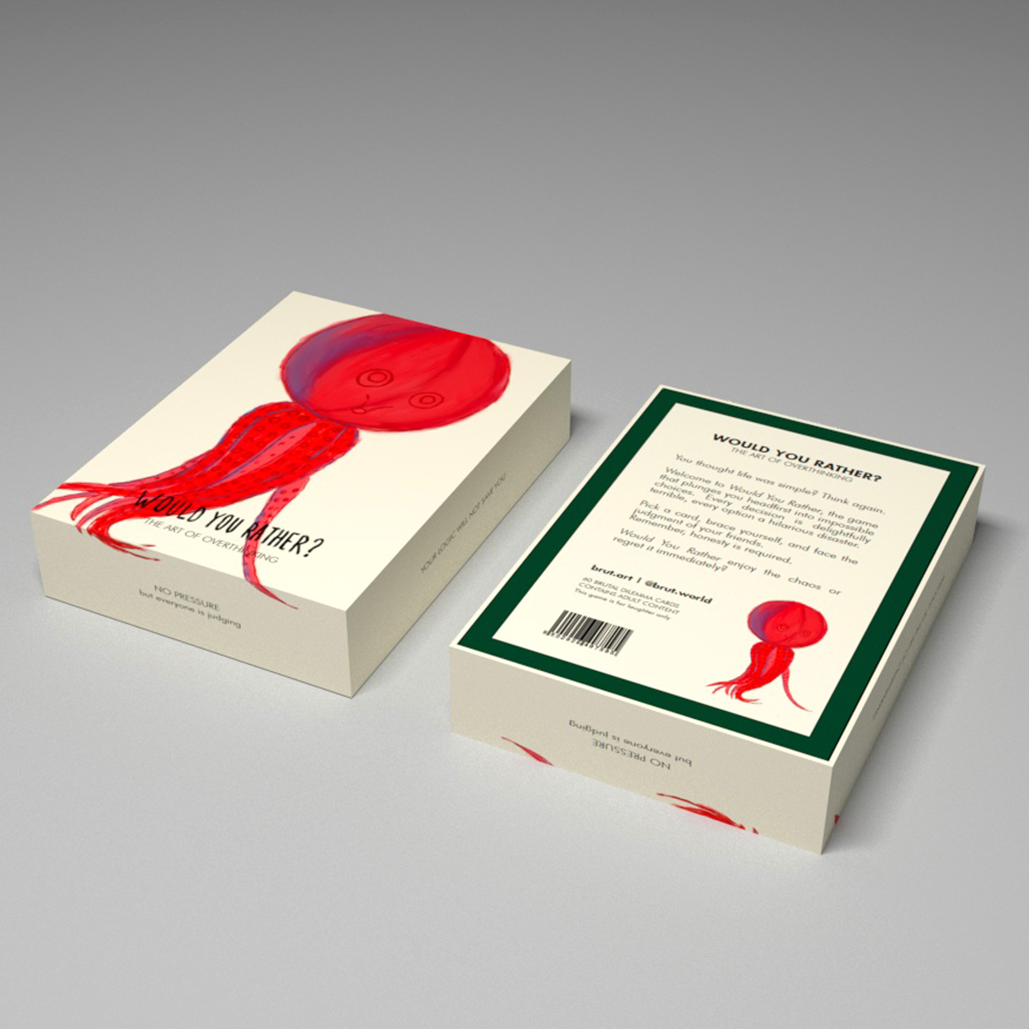 Brut - Wholesale Card Game - WOULD YOU RATHER | GAME  1