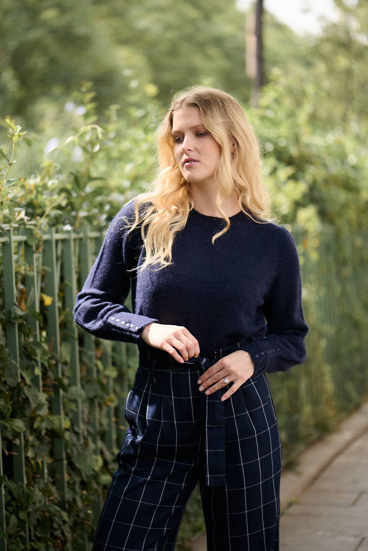 Nathael Paris - Wholesale Pullover-trui - Dames - Trui van alpaca en wol met ronde hals6