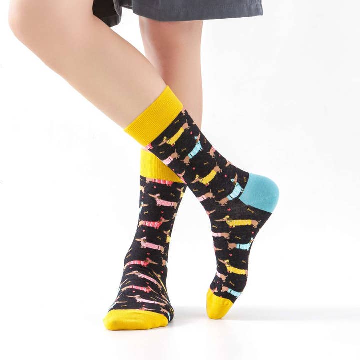 Marc JoJo - Wholesale Socks - Unisex - Funny dachshund socks2