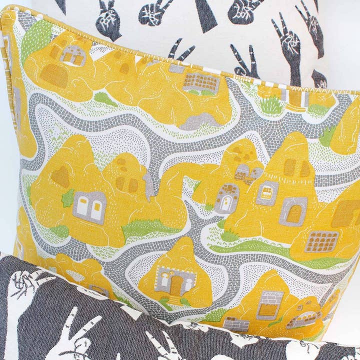 Safomasi - Wholesale Throw Pillow Cover - Cave House Cushion Cover3