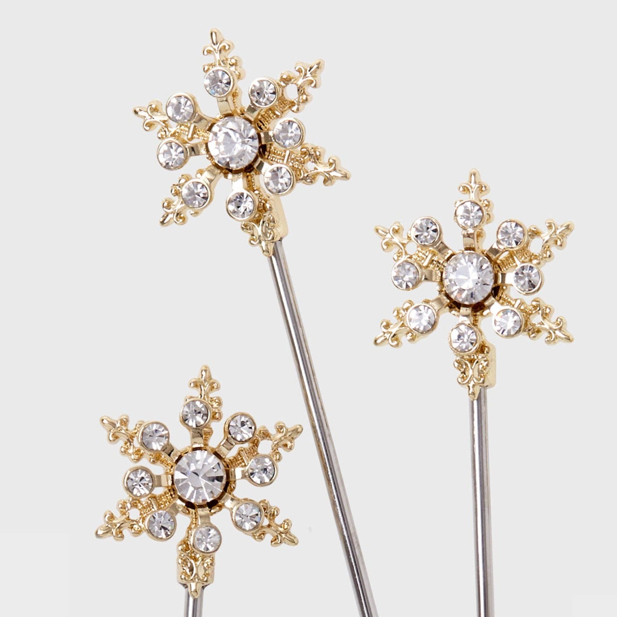 Joanna Buchanan – Großhandel Cocktailspieße – Schneeflocken-Cocktail-Picker, Kristall3