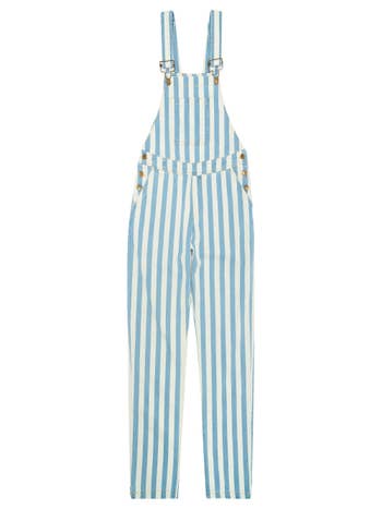 Classic Wide Stripe Denim Shorts - Blue – Dotty Dungarees (US)