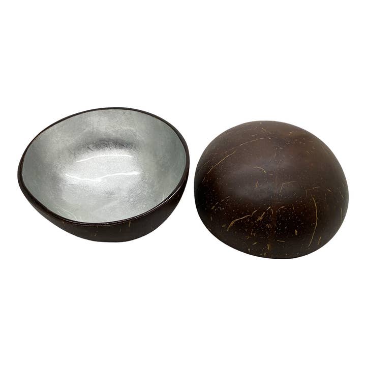 VIE - Wholesale Decorative Plate/Dish/Bowl - Hand-Painted Coconut Bowls, Lacquered, Set of 264