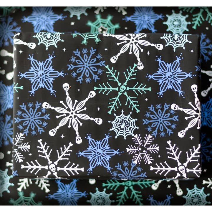 Spooky Cat Press - Wholesale Flat Wrap - Creepmas Gift Wrap Set (5 Sheets)