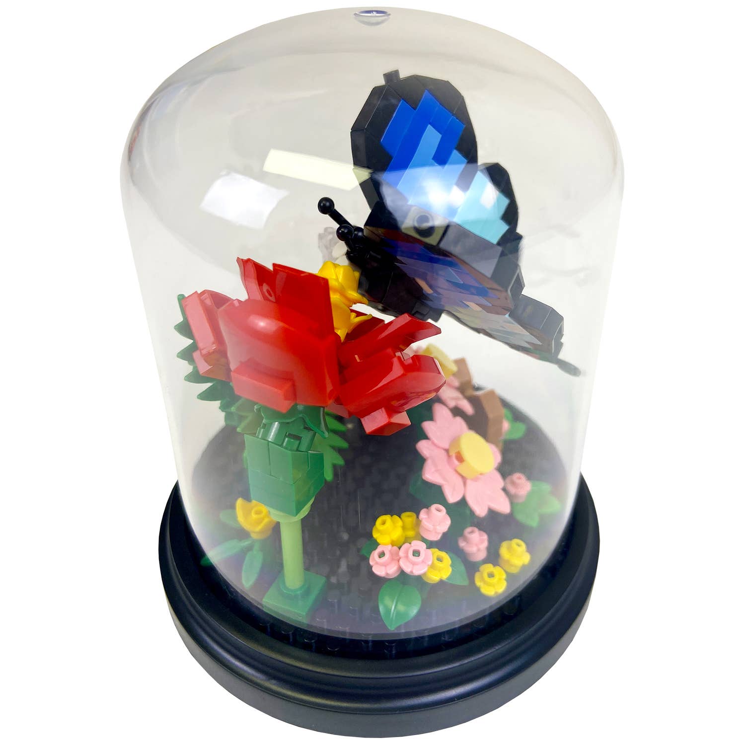 Streamline - Wholesale Decorative Tabletop Object - Botanical Blocks - Blue Butterfly2