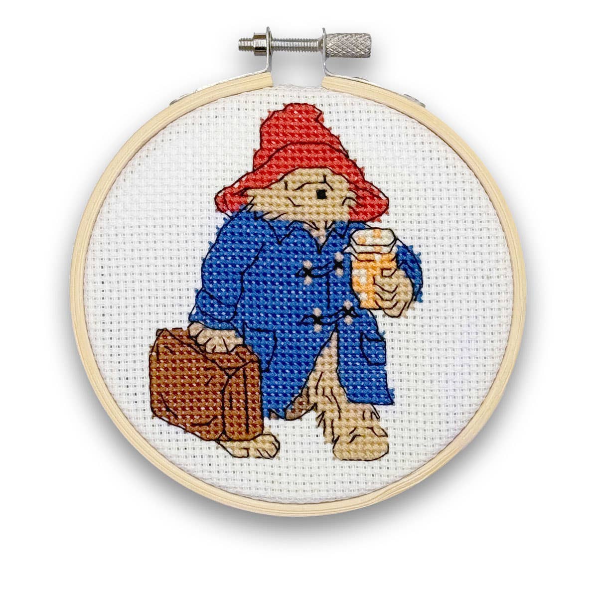 The Crafty Kit Company - Wholesale Embroidery/Cross Stitch Supplies - Paddington - The Journey Begins Mini Cross Stitch Kit4