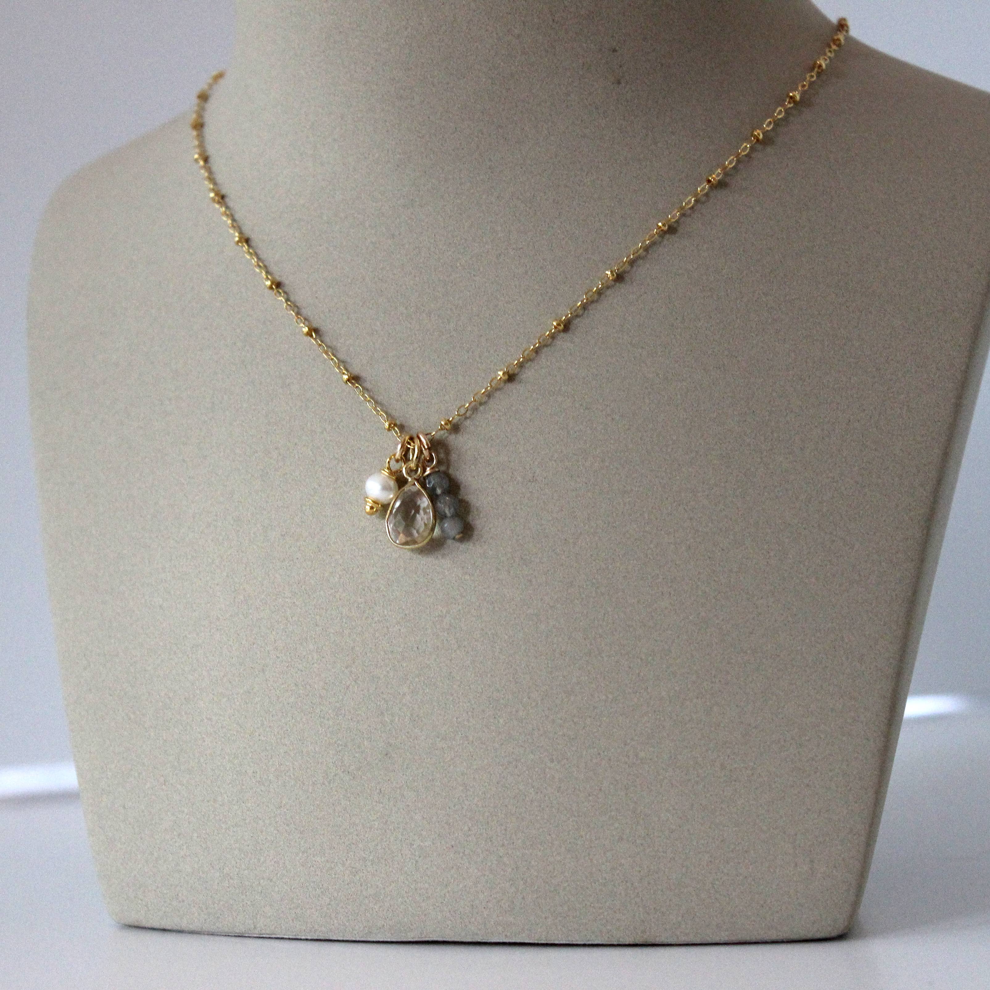 Margie Edwards Jewelry - Wholesale Pendant/Charm Necklace - Casey Trio2