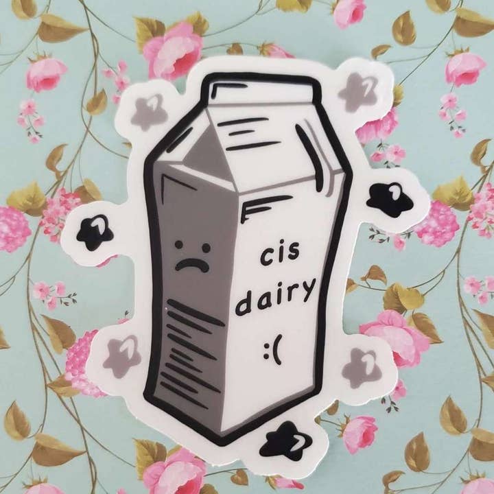 Joan of Art - Wholesale Sticker - Honest Non-Dairy Stickers1