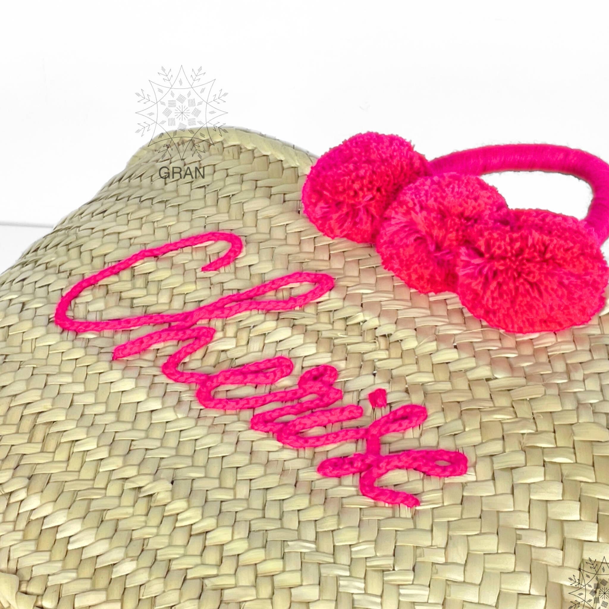 Gran Wholesale – Saco de praia por atacado – Bolsa de praia de palha personalizada para o verão, cesta de praia.4