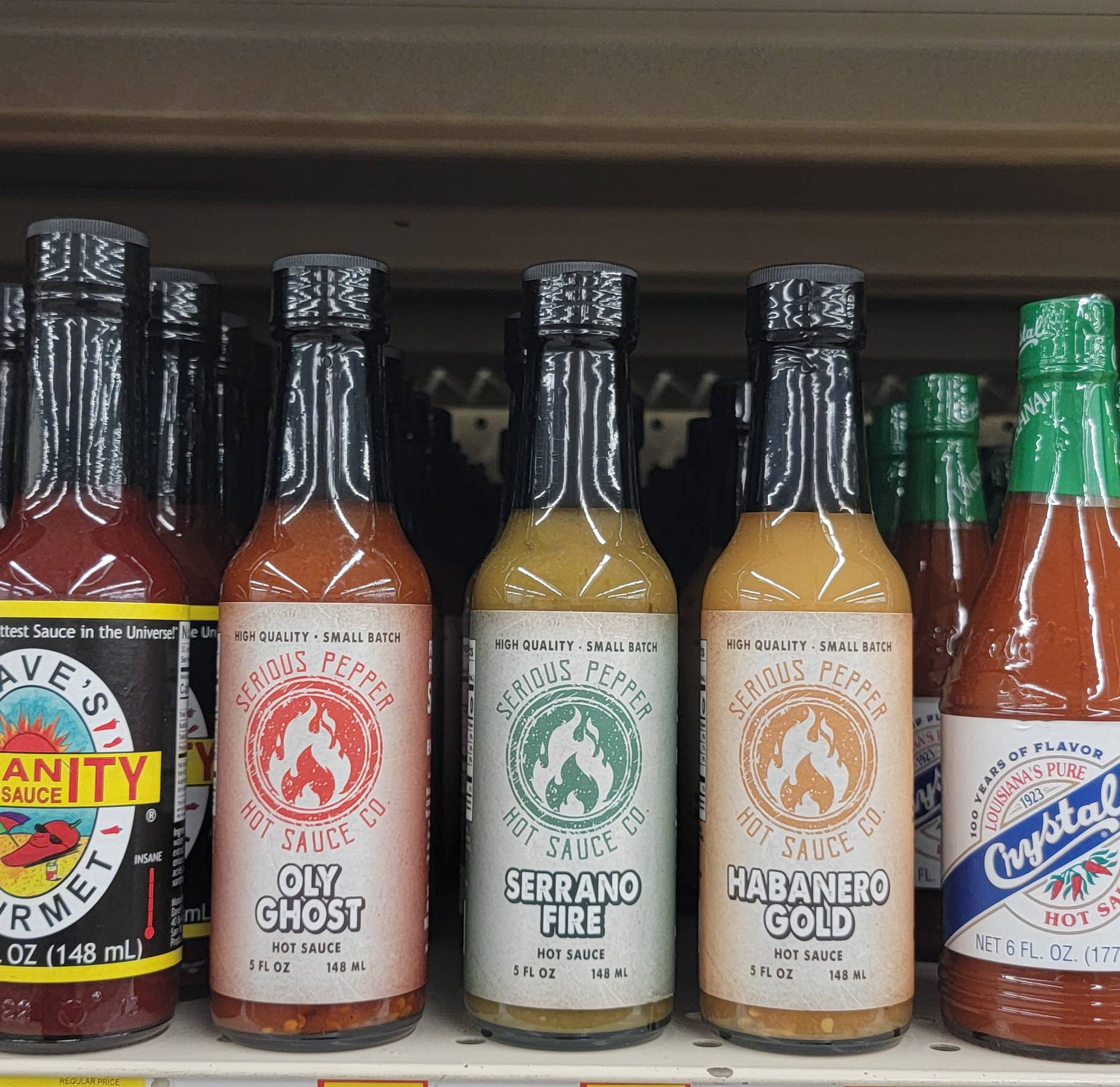 Serious Pepper - Wholesale Hot Sauce - Serrano Fire - Spicy Verde Sauce - 5oz1