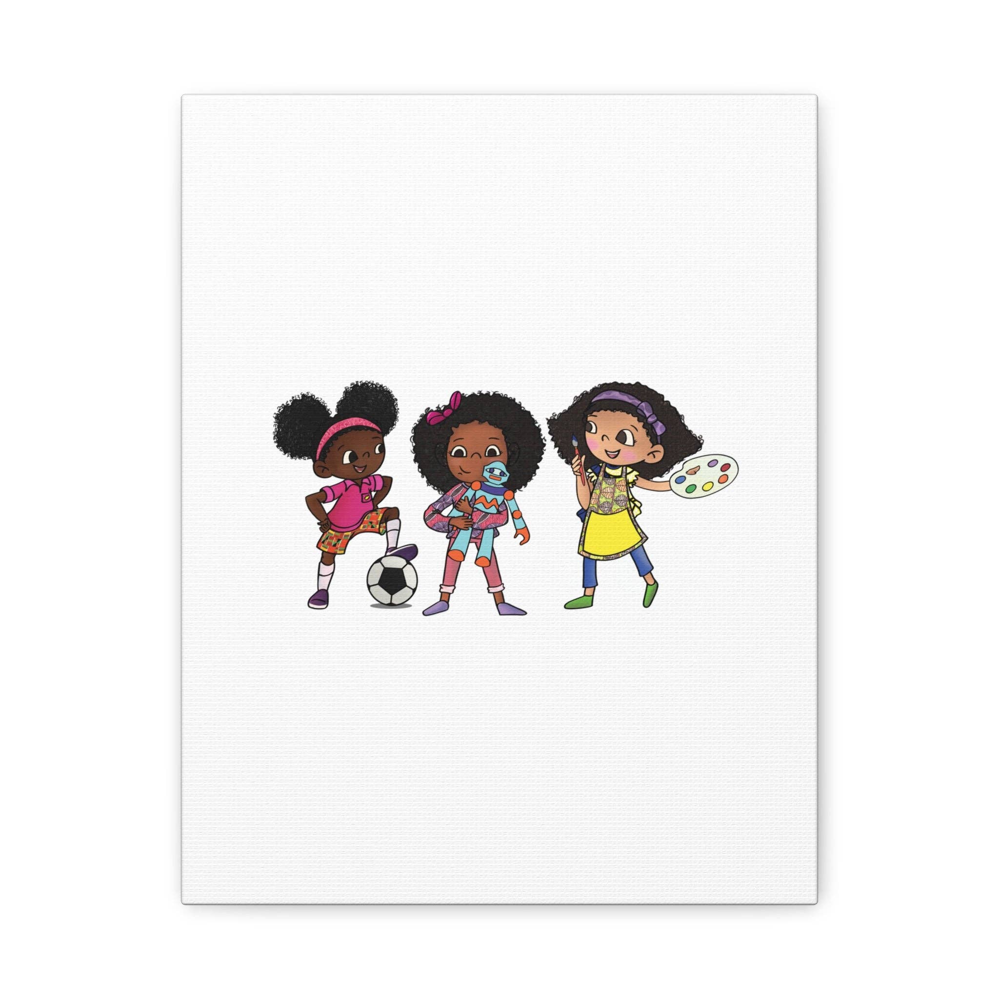 Ikuzi Dolls - Wholesale Art Print - Kids & Baby - Kids' Canvas Wall Art - Playful Characters for Creative Spaces28