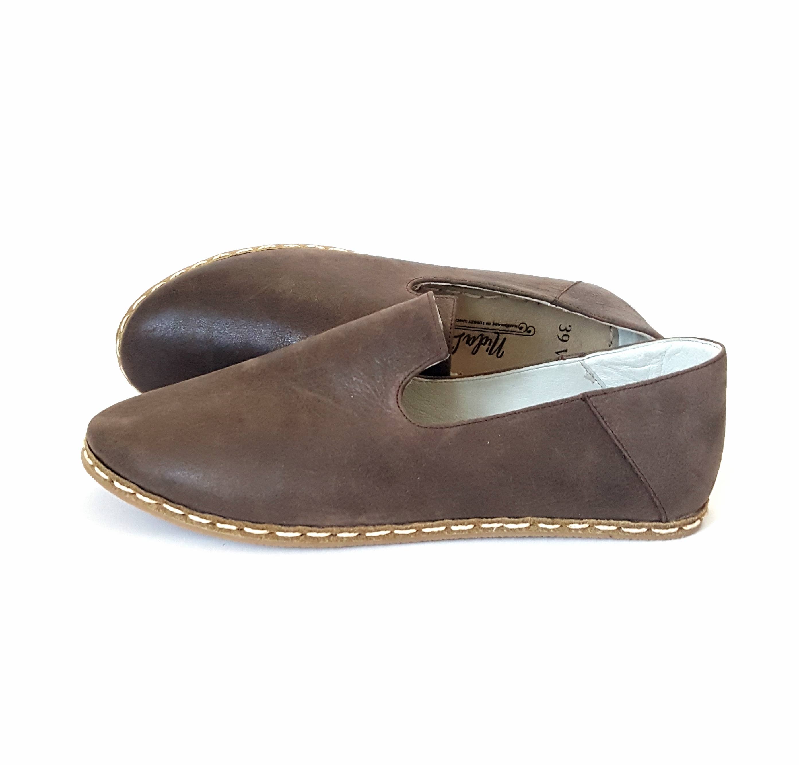 Nidalu Handmade - Wholesale Flats/Loafers - Unisex - Deniz Loafers in Bark (Unisex)5
