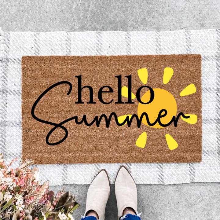 Hello Summer for wholesale by The Doormat Company