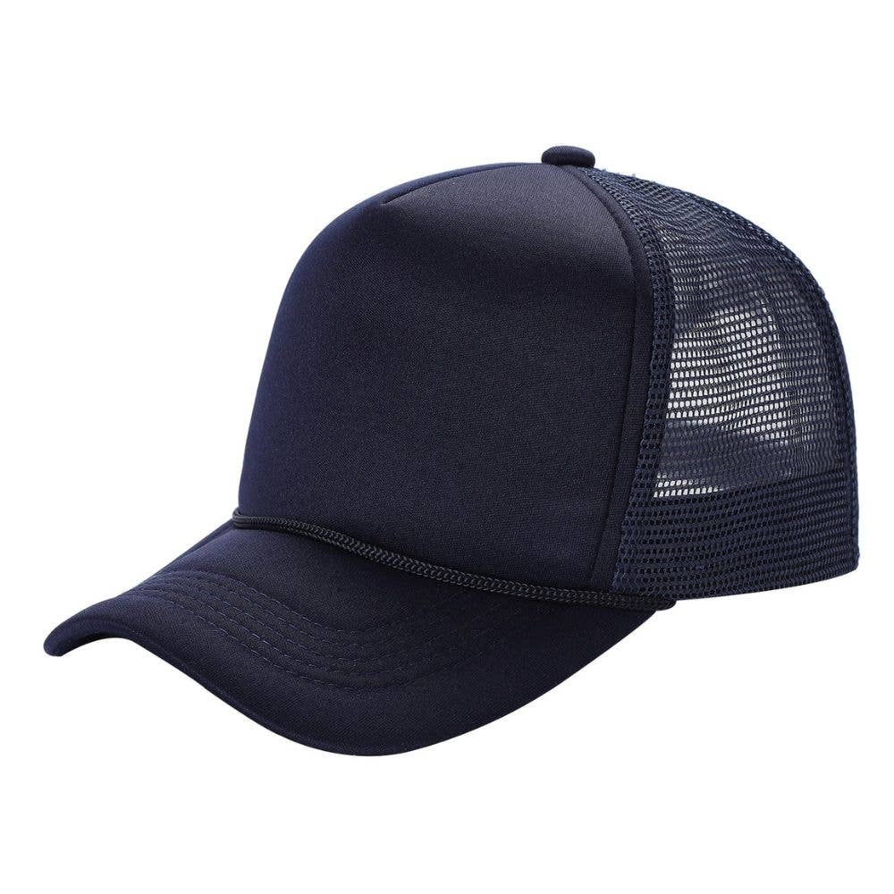DOBBI - Wholesale Trucker Hat - Unisex - Sponge Trucker Mesh Cap6