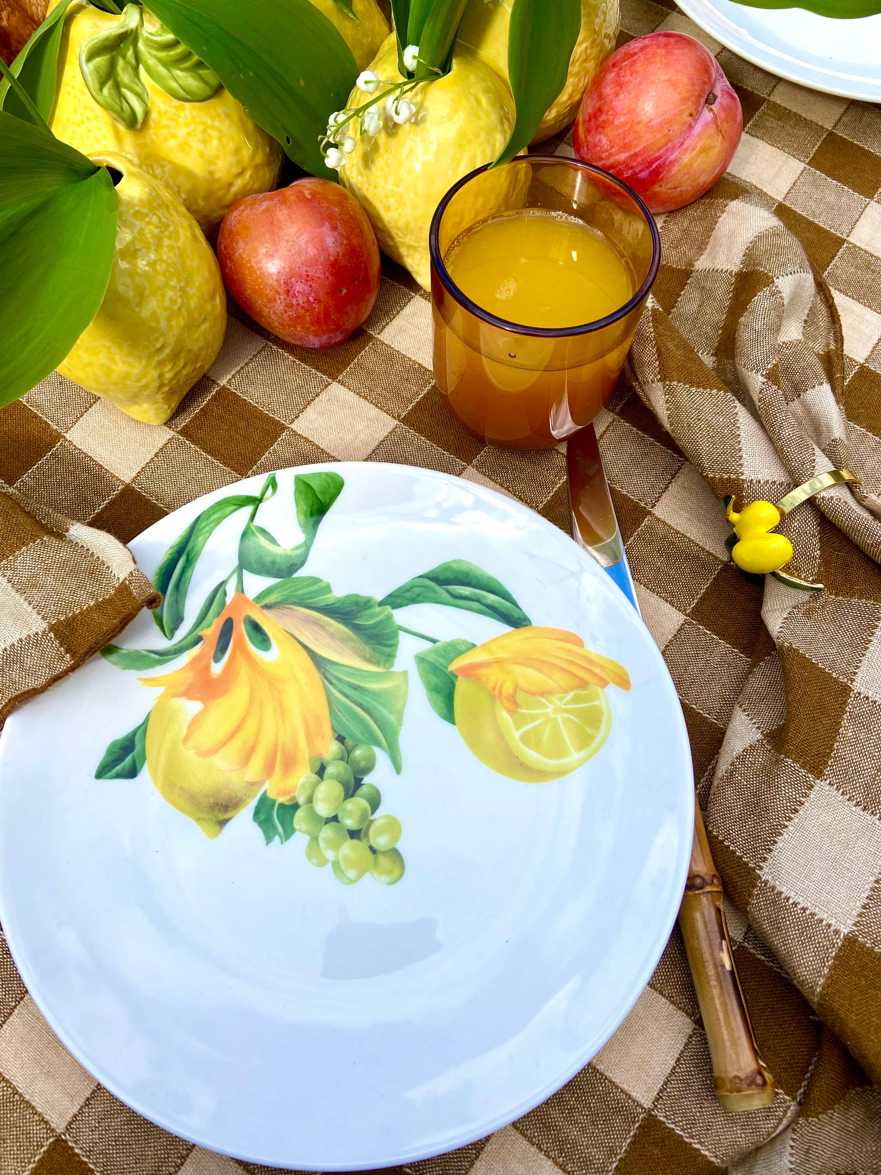 Bordy's - Wholesale Dinner Plate - Botanical Wonders - Set of 4 Breakfast Plates9