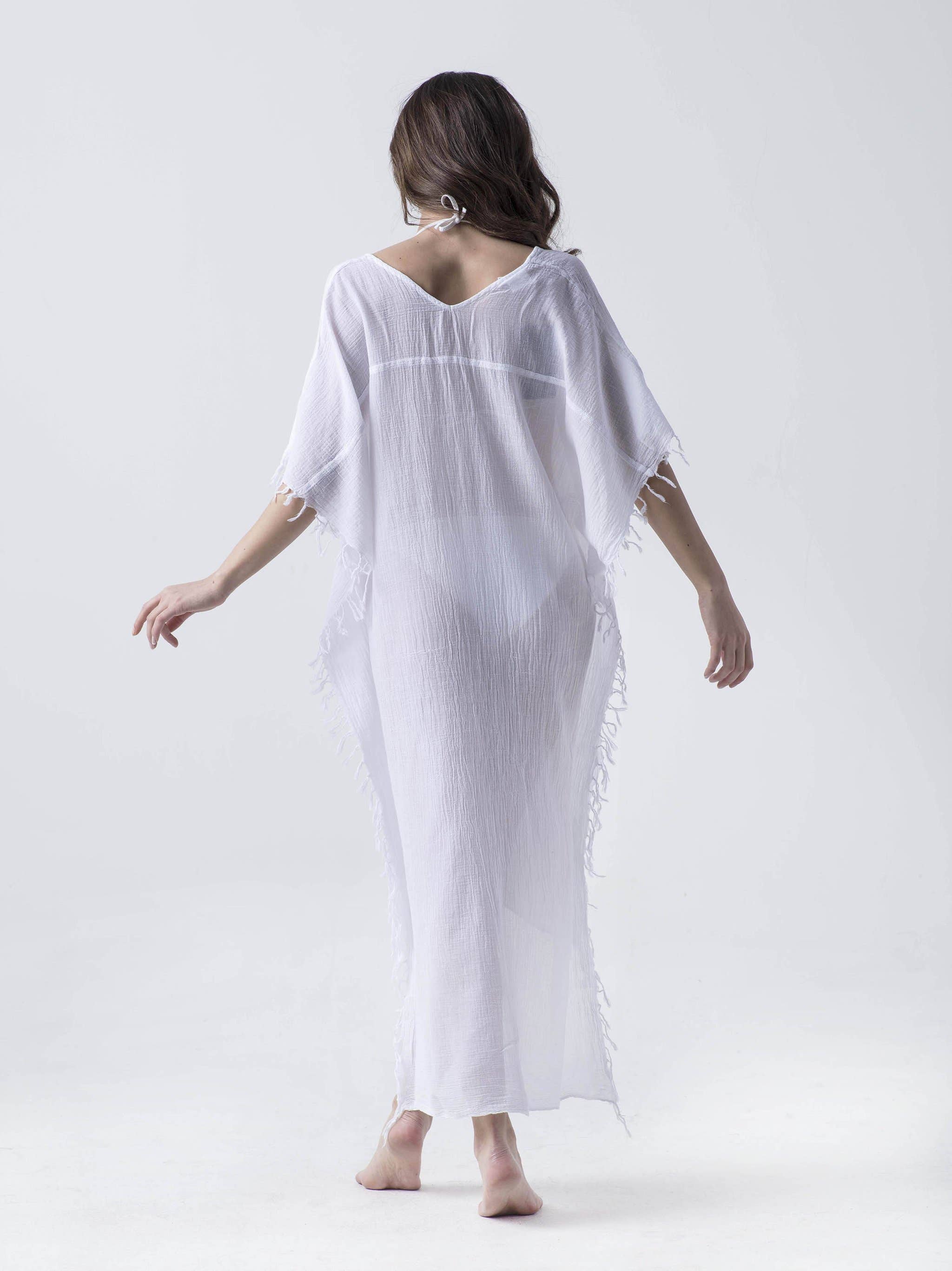 AYLIN COLERI-LUXURY RESORT/LOUNGE WEAR COLLECTION - Wholesale Swim Cover Up - Women's - Foxy-Beach/Resort Caftan1