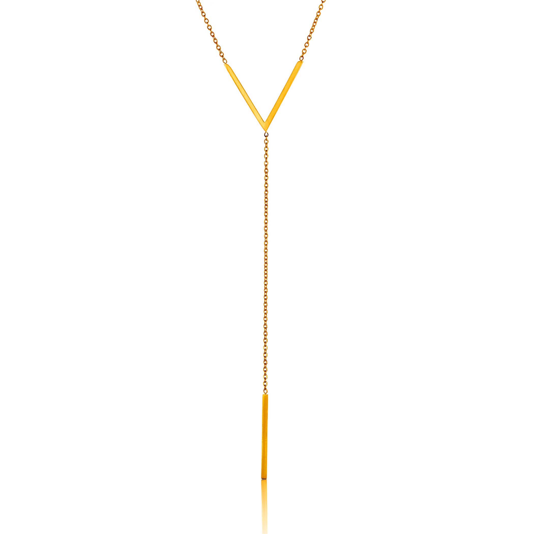 West Coast Jewelry - Wholesale Y-Neck/Lariat Necklace - Lariat Drop Necklace with Steel Bar2