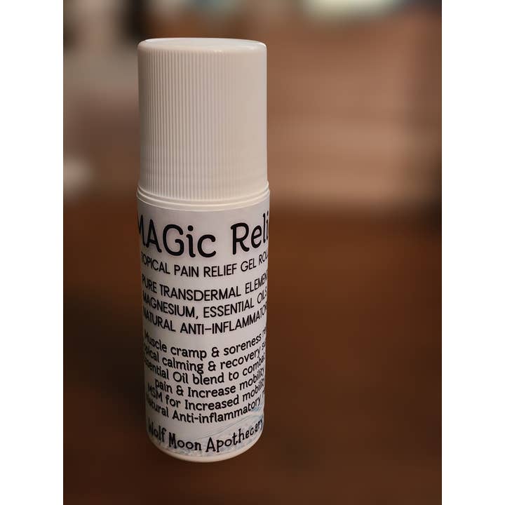 Wolf Moon Apothecary Tx - Wholesale Pain Relief Spray/Cream - MAGic Relief Magnesium+ MSM | Natural Pain Relief Gel2
