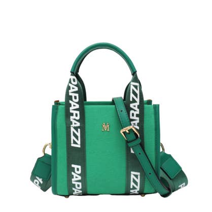 Borsa a mano Tillie Green Vera May in pelle vegana per la vendita all'ingrosso da parte di VeraMay