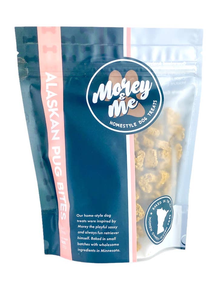 Alaskan Pug Bites - Dog Treats for wholesale by Morey and Me