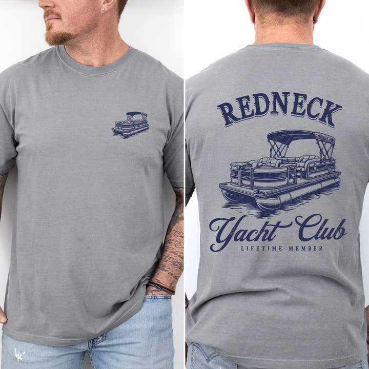 Refinery Number One LLC - Wholesale T-Shirt (Graphic) - Unisex - Redneck Yacht Club Boating, Country, Lake Life T-Shirt5