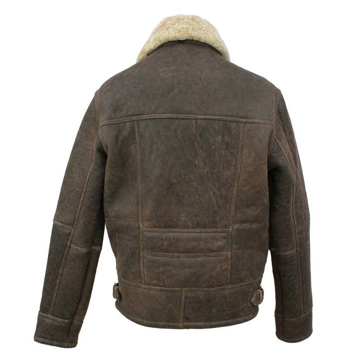 Shaun Men's Straight Zip Flying Jacket Sale Stock for wholesale by Eastern Counties Leather