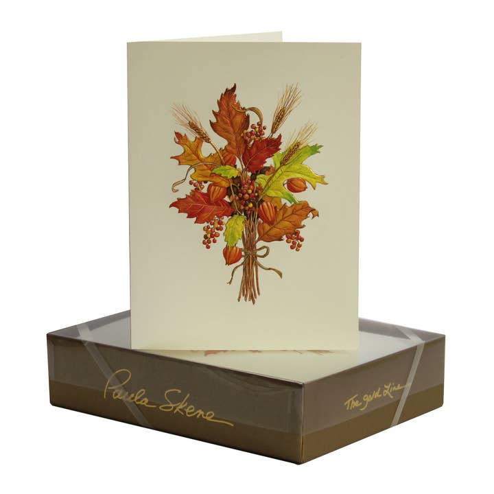 Vindima Bouquet Card Fall por atacado de PAULA SKENE DESIGNS