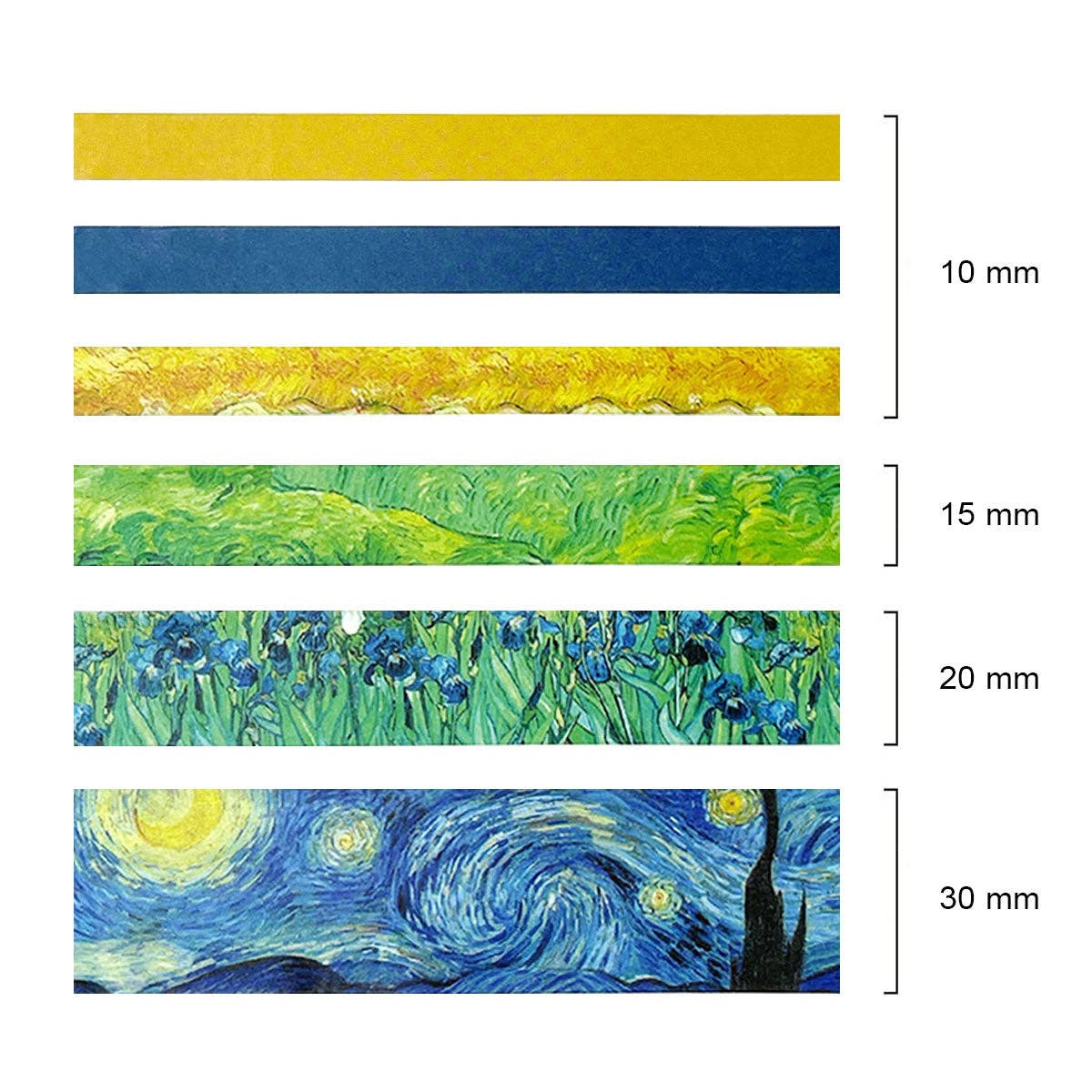 Wrapables.com - Wholesale Washi Tape - Wrapables Decorative Washi Tape Box Set for DIY Arts & Craft29