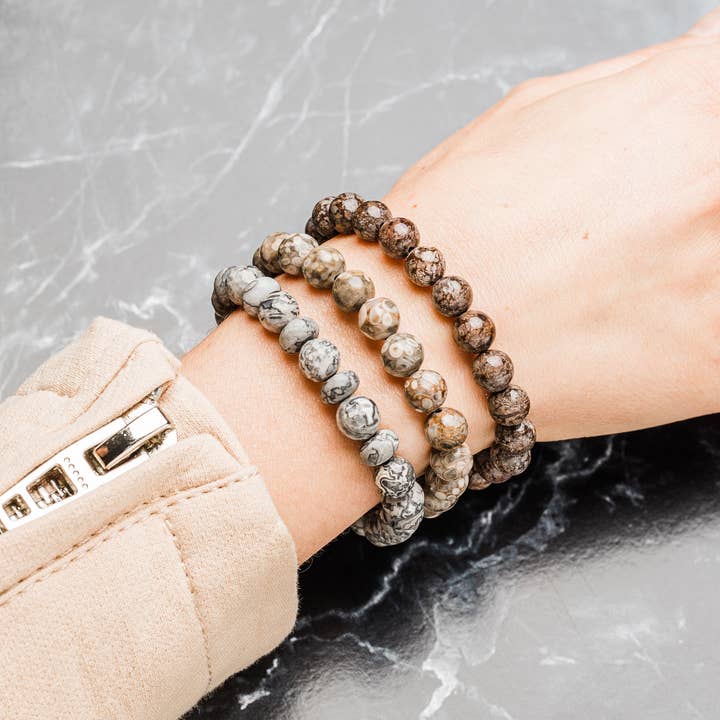 Piccaso Jasper Bracelet for wholesale by Kada Jewelry