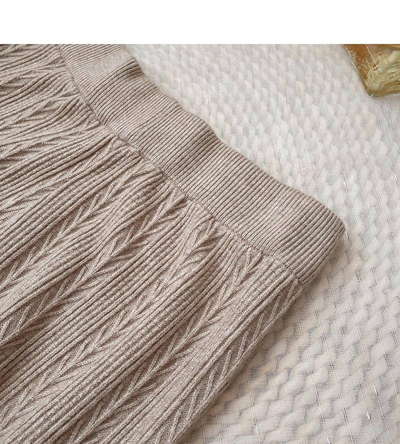 Marayn - Wholesale Pants - Women's - Soft Knit WideLeg Pants Korean Style Autumn Comfort24