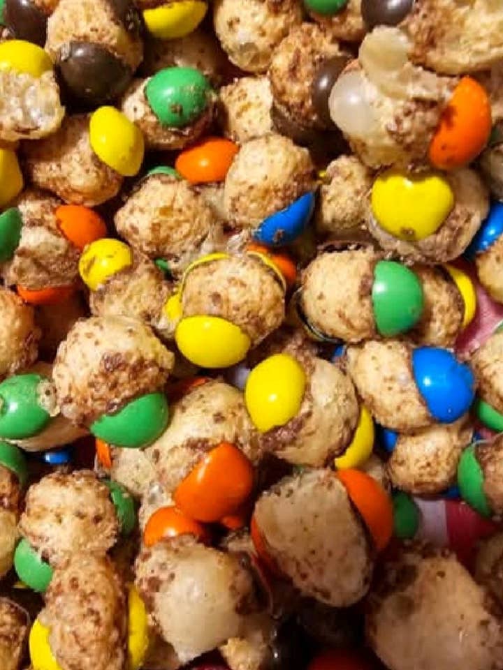 Freeze Dried Caramel M&Ms for wholesale by Wicked Treatz Candy