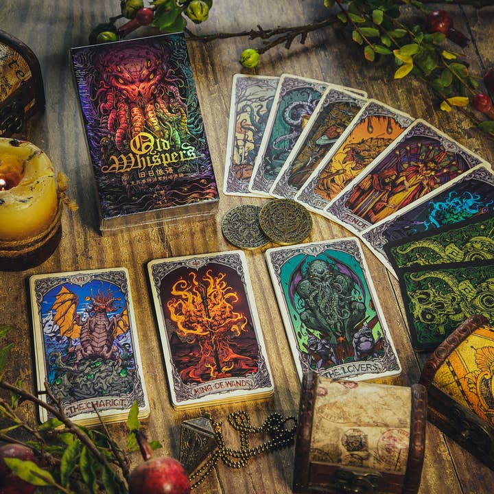 Vermilion Collection – wholesale Tarot cards – Cthulhu Mythos Comicology (Old Whispers) Tarot16