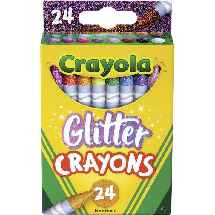 Really Big Coloring Books | ColoringBook.com - Wholesale Crayons - Kids & Baby - 6-pack 24 Count Crayola Glitter Crayons