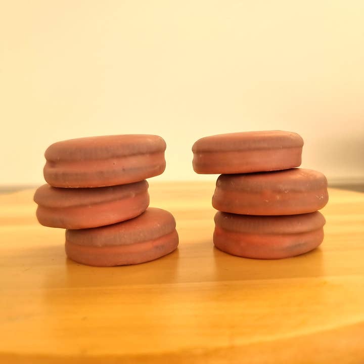 Low Carb Goodies – wholesale Kakor – Låda 6 kakor fyllda med jordgubbskräm doppad i rosa choklad. 1 portion varje kaka.
