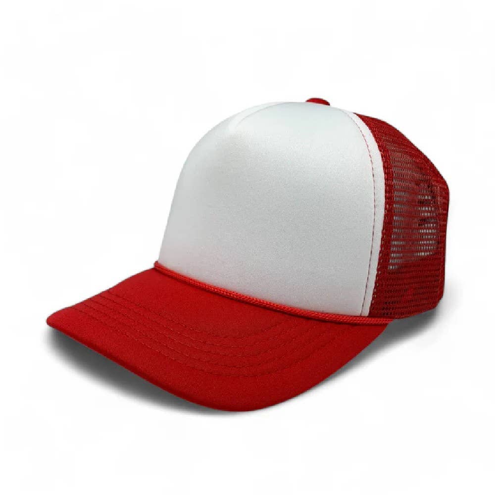 DOBBI - Wholesale Trucker Hat - Unisex - PLAIN FOAM TRUCKER 45