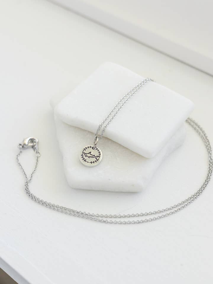 Hammerhead Shark Necklace - Ocean Animals Beach-Themed Gifts for wholesale by Rachelle-isms