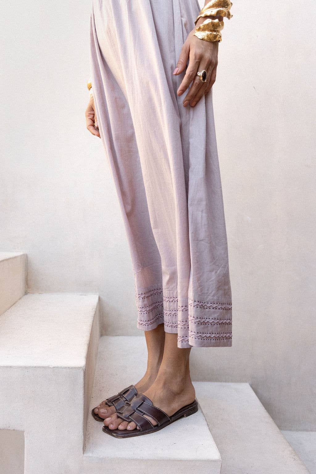 The Fox and The Mermaid - Wholesale Jurk - Dames - Handgeborduurde Zomerjurk (Damya)11