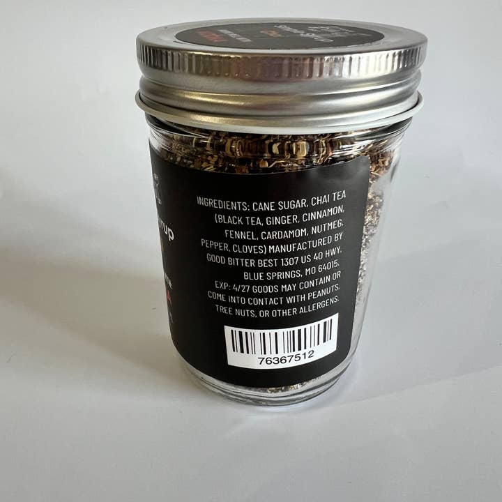 Good Bitter Best - Wholesale Cocktail Mix/Syrup - Simple Syrup- Chai3