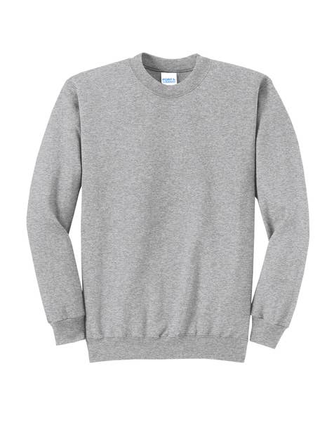 Print The Dream - Wholesale Sweatshirt - Men's - Port & Company Core Fleece Crewneck Sweatshirt1
