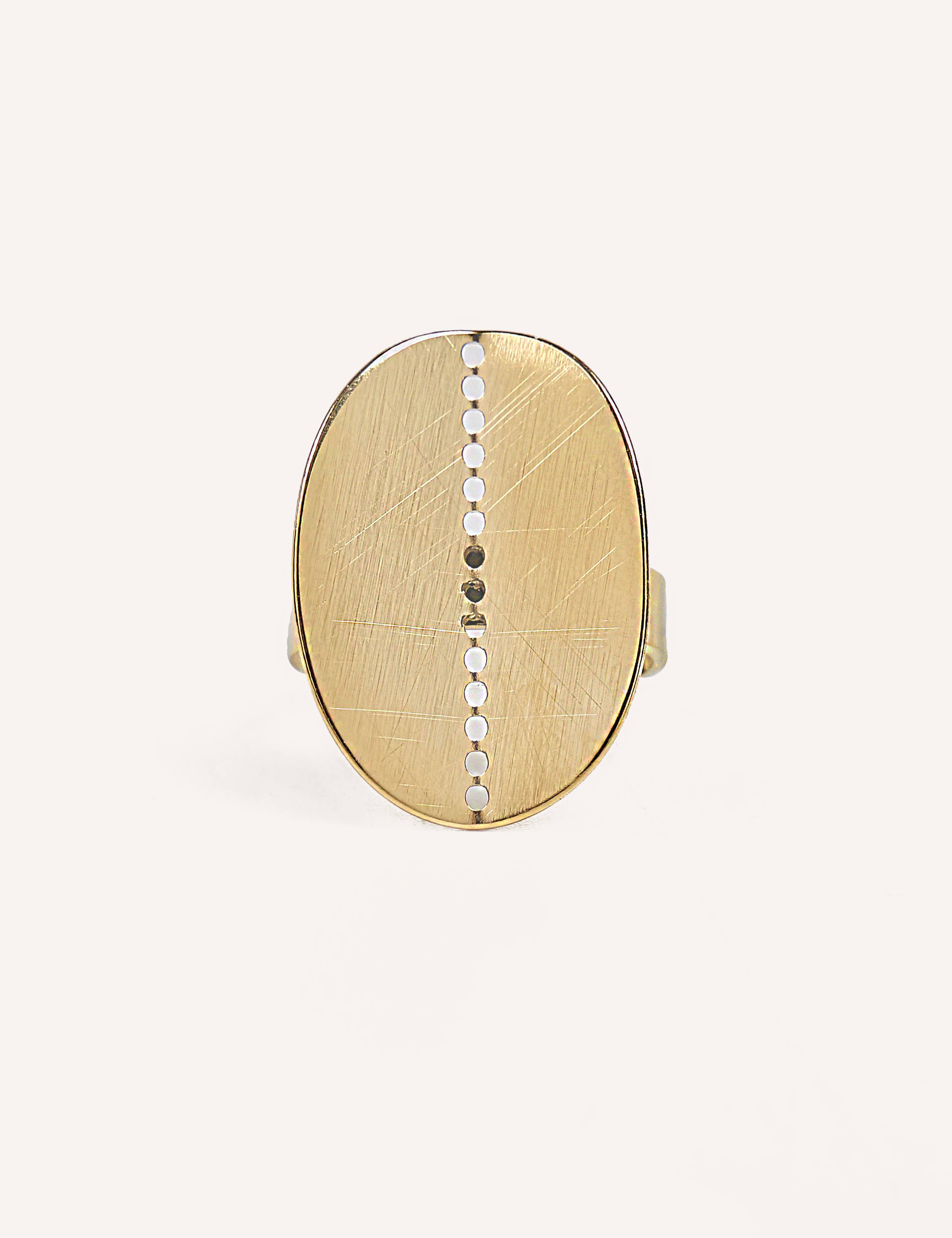 Cepillado Dorado YXQ R101 Rings for wholesale on Faire0