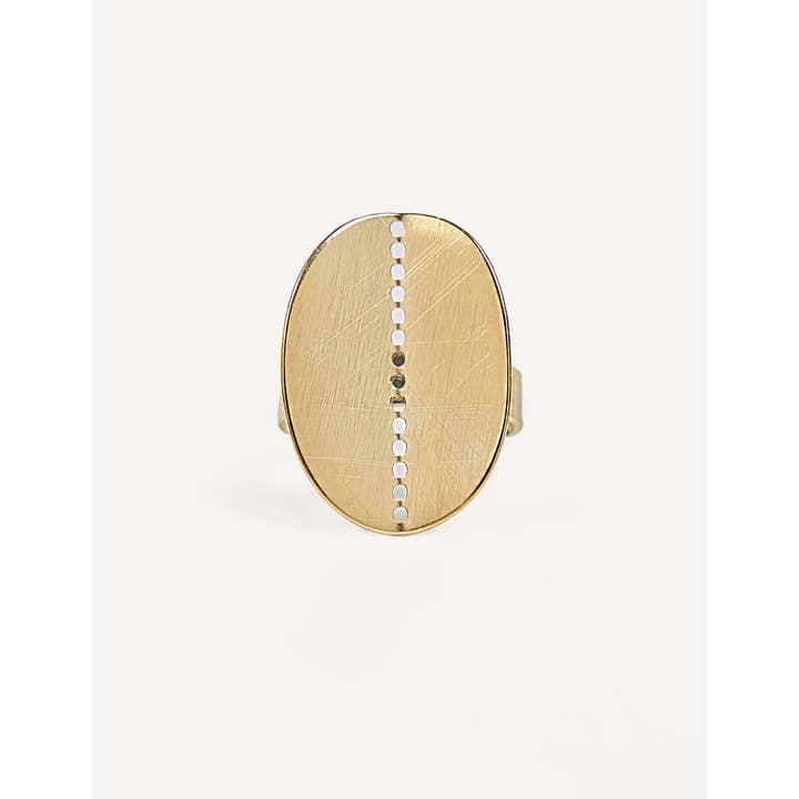 Gouden Geborsteld YXQ R101 Ringen voor groothandel op Faire