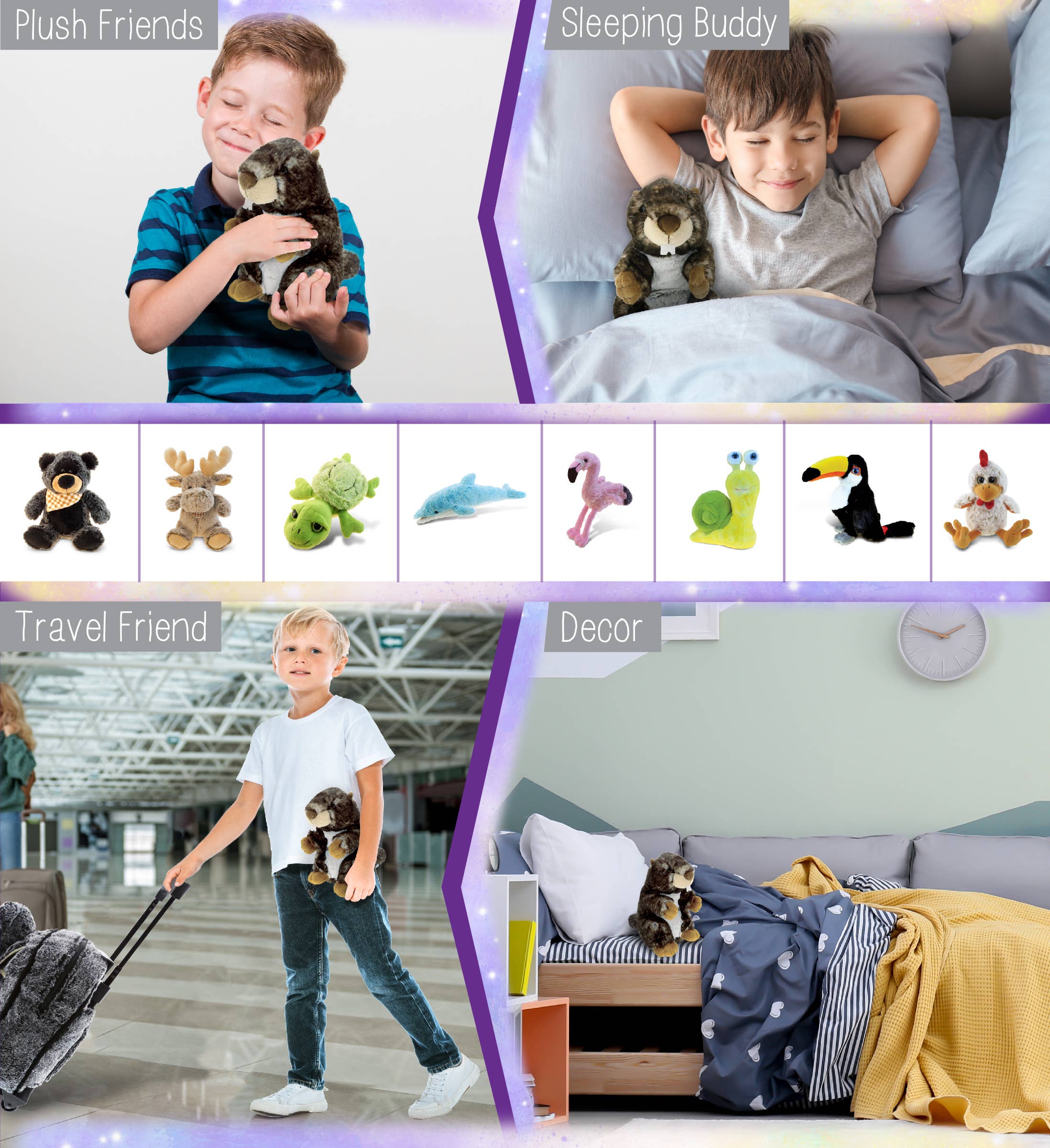 Cota Global - Wholesale Stuffed/Plush Toy - Kids & Baby - Super Soft Plush - Standing Marmot3