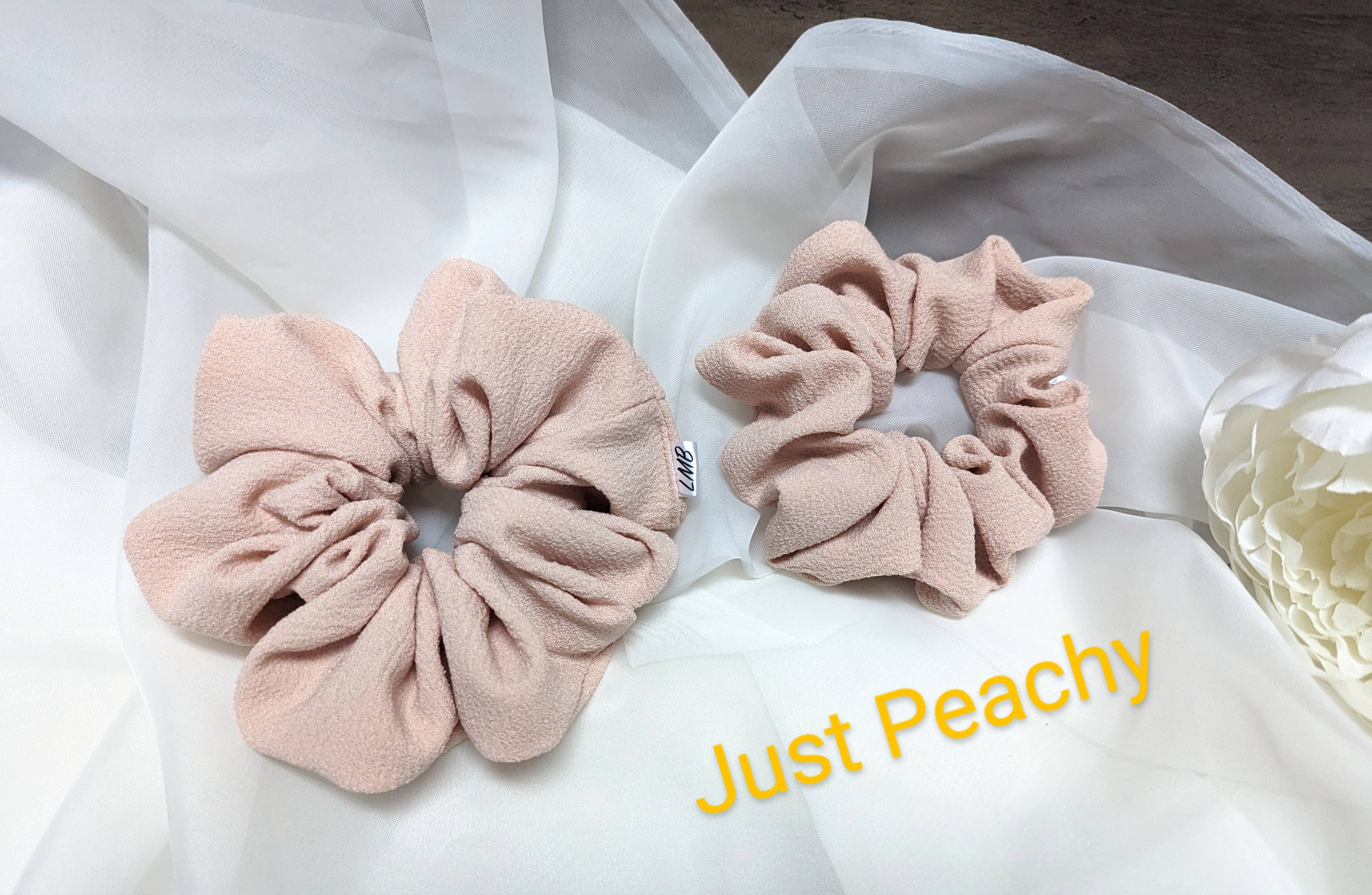 Headband Haven Co. - Wholesale Scrunchie - Women's - Just Peachy Hair Scrunchies6