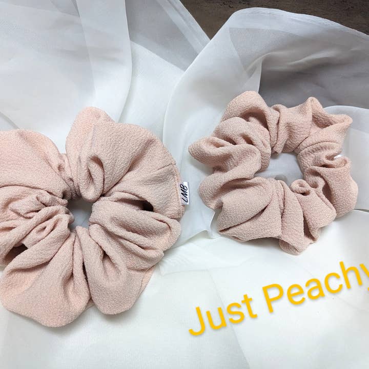 Headband Haven Co. - Wholesale Scrunchie - Women's - Just Peachy Hair Scrunchies6