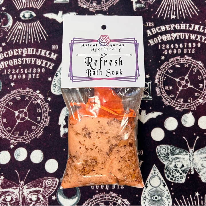 Magickal Herbal Bath Soak- Refresh for wholesale by Astral Auras