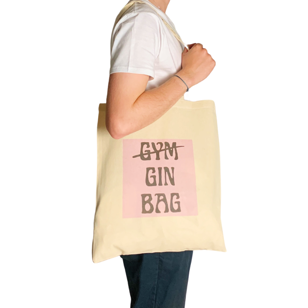 ZZZEBRAAA LIMITED – Sacola - Mulher por atacado – Gin Tote Bag Gym Gin Funny Tote Bag Print1