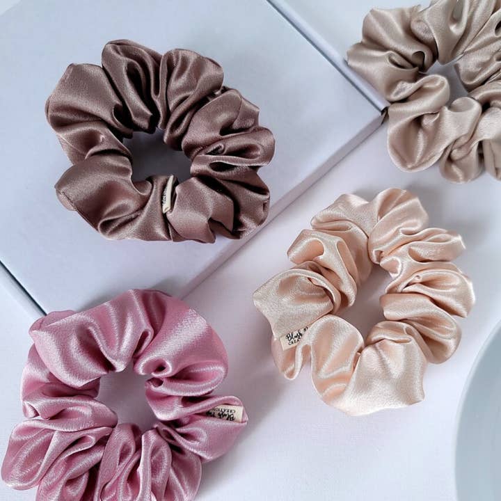 Blush Pop Creations – wholesale Scrunchie - Women’s – WHOLESALE SOFT SATIN SCRUNCHIE - CHOOSE YOUR FAVORITES