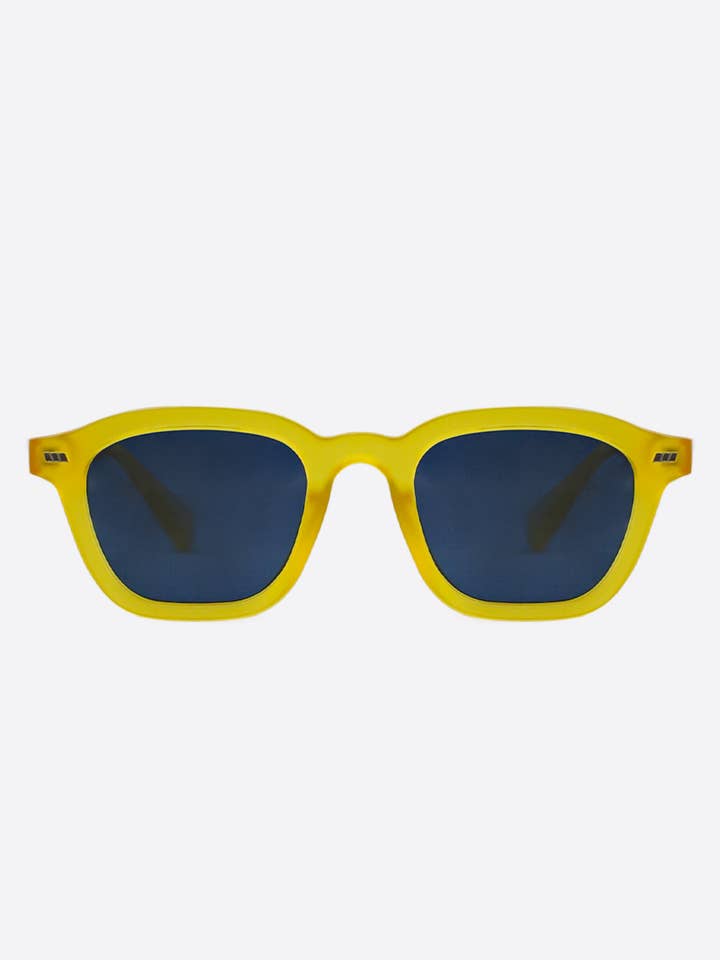 SUNGLASSES (POLARIZED) - NEDA YELLOW FROSTED for wholesale by OCEANIDES EYEWEAR