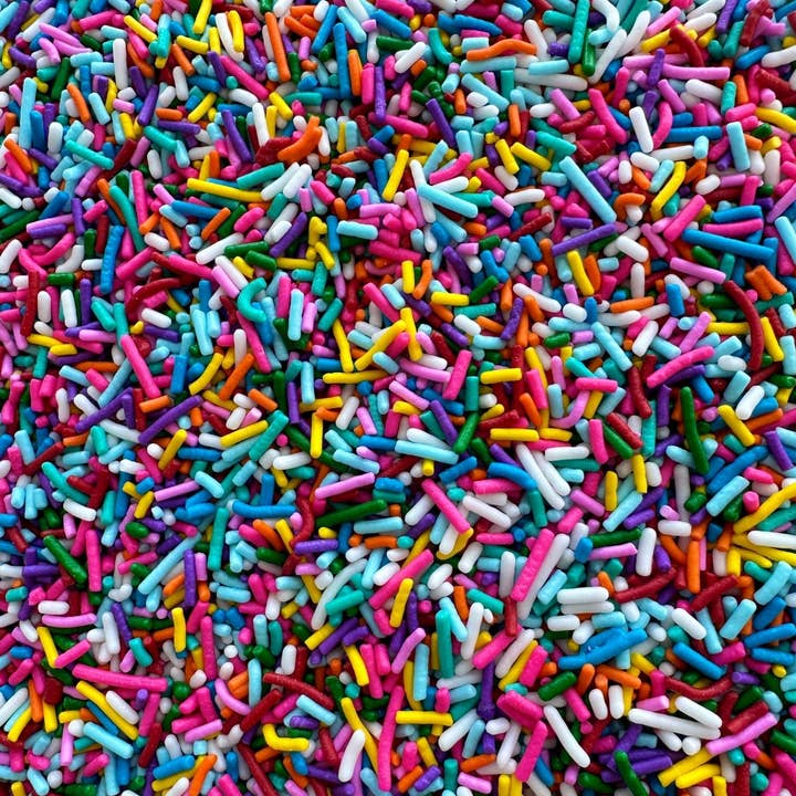 Sweetapolita - Vente Confettis pour gâteau - Pépites Arc-en-ciel Croquantes - États-Unis