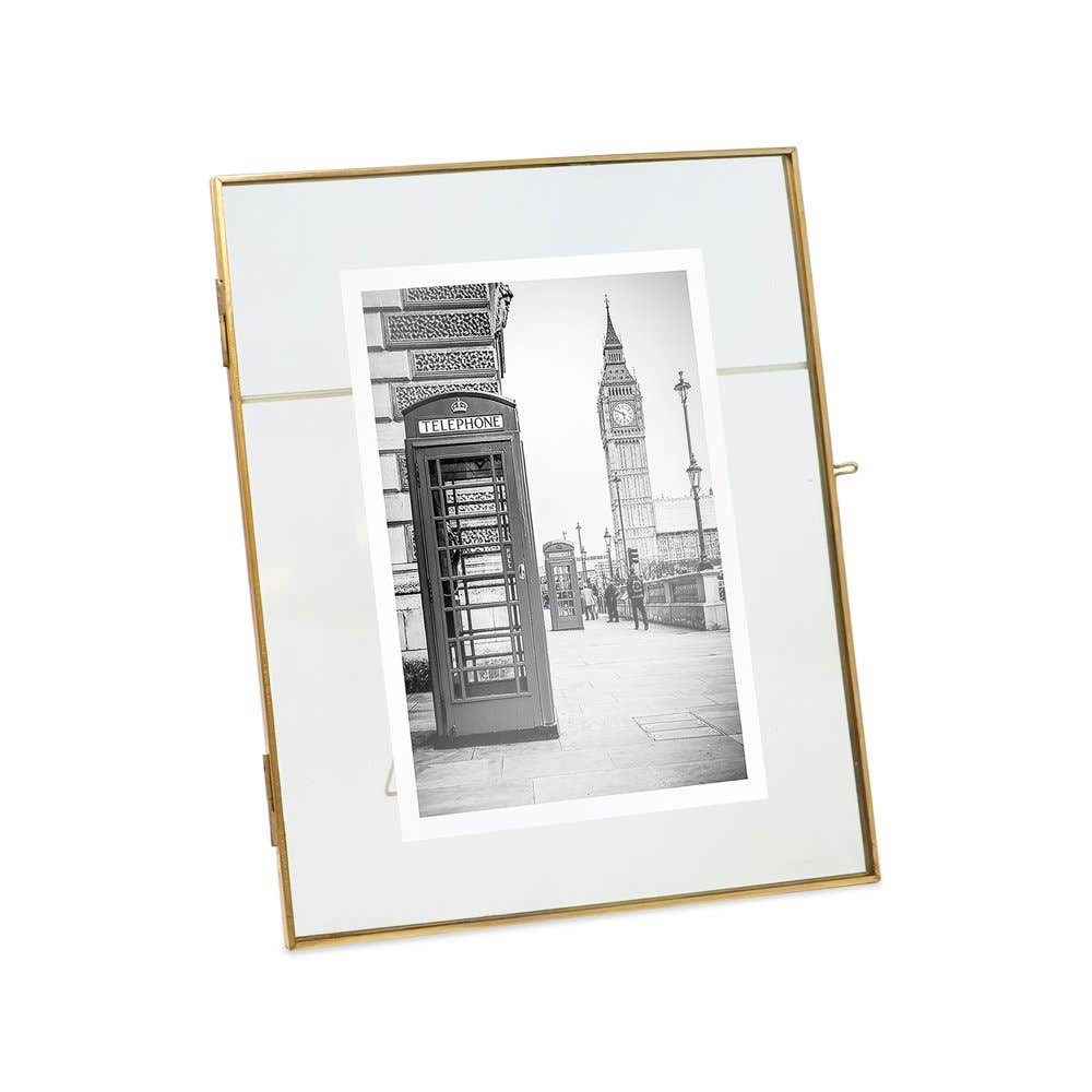 Isaac Jacobs International - Wholesale Picture Frame - Isaac Jacobs Metal Floating Picture Frame w/ Locket Closure51